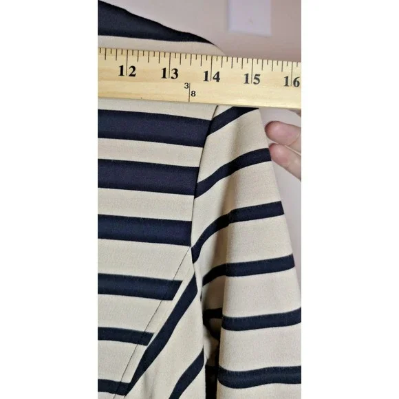 J Mclaughlin Womens M Striped Catalyst Dress - Picture 9 of 14